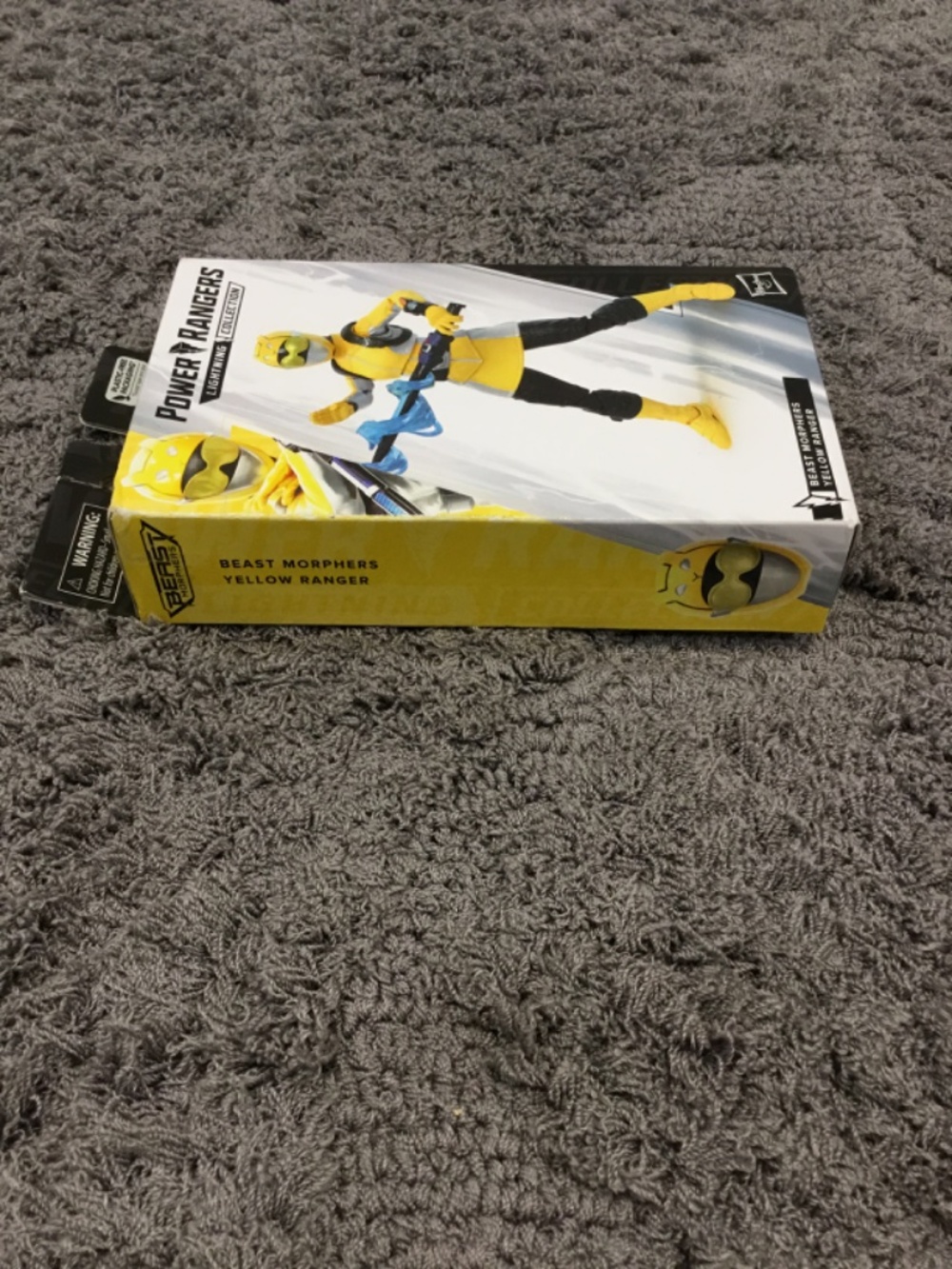 Power Rangers Lighting Collection Beast Morphers Yellow Ranger Action Figure - Picture 3 of 8